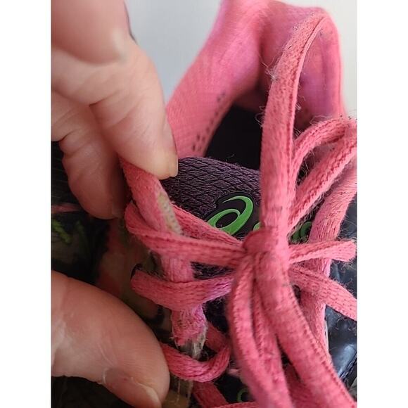 Asics Womens SZ 9 Sneakers Gel Solution Speed 3 Limited Edition Blue Pink - Picture 4 of 11